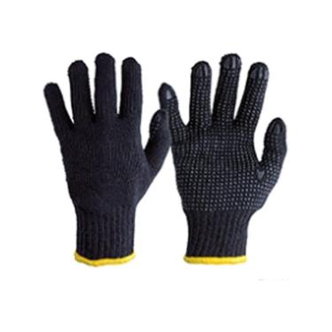 Imagem de Luva Tricotada 3 Fios Preta Pigmentada