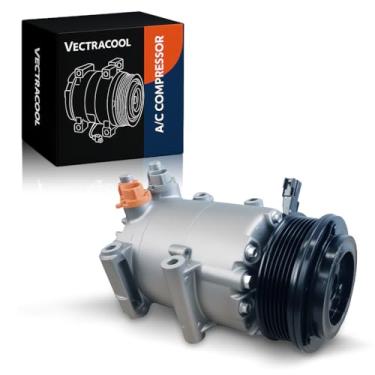 Imagem de AV1119D629BA Compressor A/C de ar condicionado para Ford Fiesta L4 1.6L 2014-2019 Substituição #AP3119D629BA AP3119D629BB AV1119D629AA AV1119D629AB AV1119D629AC AV1119D629AC AV1119D629AC 19D62 9BB