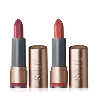 Imagem de Combo SOUL Kiss Me Batom Malva da Moda 3,7g + Batom Nude Veludo 3,7g