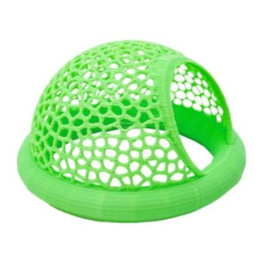 Imagem de Fxzqgnh Toca Flutuante para Camarão Betta, Alimentador Flutuante, Ornamento, Rede Decorativa para Aquário, Rede para Peixe Betta em Aquário de Pesca, Verde