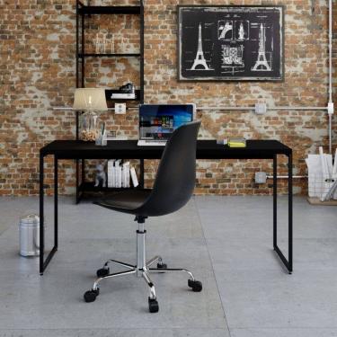 Imagem de Mesa de Escritório Studio 150cm Dynamica Preto / Ônix