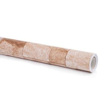Imagem de Plástico Adesivo Papel de Parede Pedra Retro Com 5 Metros - Papelaria 
