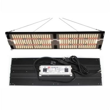 Imagem de Led Grow Lumini Tech Quantum Board 240w Lm301h, Dimmer, Driver Mean Well, UV IR, 660nm Deep Red, 730nm Far Red, Kit Suspensão Incluído