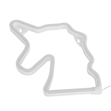 Imagem de Hyuduo Luzes de Néon do Diodo Emissor de Luz Artísticas da Decoração da Parede, Sinal de Néon Alimentado por Bateria para a Decoração Festa de Casamento Sala de Estar do Quarto (Colorido)