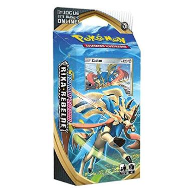 Imagem de Starter Deck Pokémon Zacian Espada e Escudo 2 Rixa Rebelde