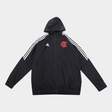 Imagem de Jaqueta de Chuva Flamengo 22/23 Treino Adidas Masculina-Masculino