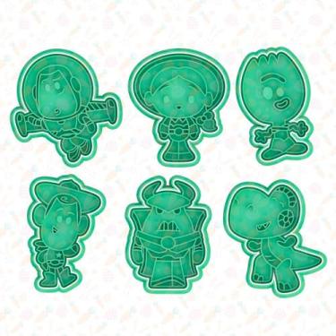 Imagem de Cortador Biscoito Molde Forma TOY STORE DIVERSOS Marcador Carimbo Past