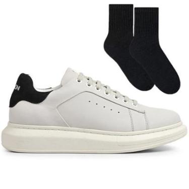 Imagem de Kit Sapatênis Ferracini Impulse Masculino + Par D-Masculino