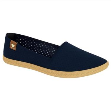 Imagem de Sapatilha Feminina Moleca Alpargata Microperfuros 5287.210 - Original (Marinho, BR, Adulto, Numérico, 34)