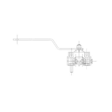 Imagem de Freightliner Suspensão a ar da cabine da válvula de nivelamento 18-49943-000, Lc