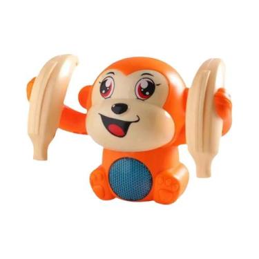 Imagem de Brinquedo Musical De Macaco Para Bebês, Interativo, Iluminado, Dançant