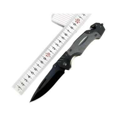 Imagem de Canivete Tático Multifuncional De Aço Inoxidável Para Camping, Dobráve