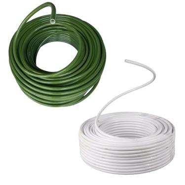 Imagem de Tubo de PVC flexível para flores gigantes, suporte de exibição de poste floral - Tubo dobrável para arcos de fundo de balões DIY, decoração de casamento e festa, artesanato (resistente e reutilizável