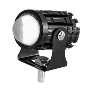 Imagem de Farol De Moto LED De Duas Cores, Luz De Condução Mini, Holofotes Unive