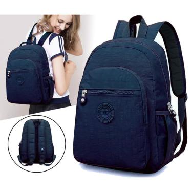 Imagem de Mochila Feminina Notebook Tecido Molinho Resistente Leve Trabalho Escola-Feminino