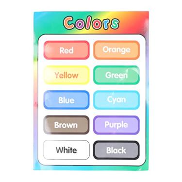 Imagem de Cartaz de cores infantis Ainoli claramente impresso, pôster colorido fácil de limpar e distinguível