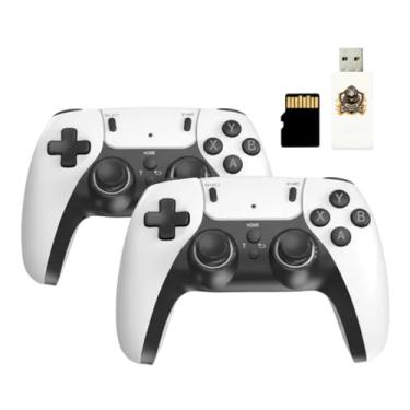 Imagem de Video Game 4k Stick 4K Jogos Retrôs e Emuladores e console 2 Controles S/ Fio