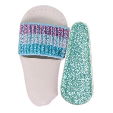 Imagem de Vaveren Capa protetora para tesoura de bordado com protetor de dedos em couro PU para trabalhos manuais, bordados e patchwork, Verde