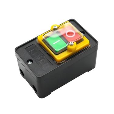 Imagem de Acessórios à prova d 'água interruptor de botão para cortar interruptor liga/desliga controlador de equipamento mecânico casa para KAO-5M 10A