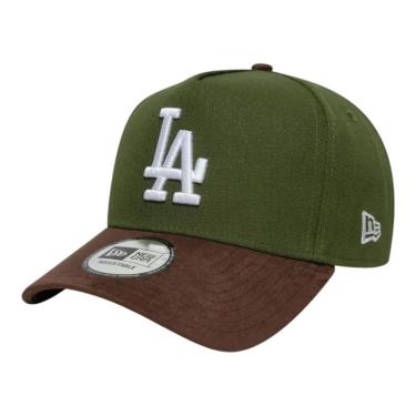 Imagem de Boné New Era 940EF MLB Los Angeles Suede Visor-Masculino