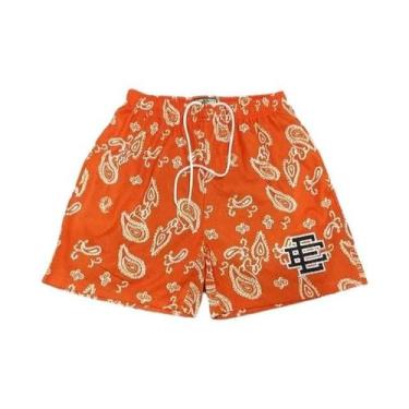 Imagem de Shorts Casuais Masculinos De Malha Listrada Eric Emanuel EE Para Fitne