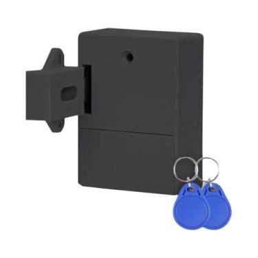 Imagem de Fechadura Digital Inteligente RFID Invisível Com Sensor, Cartão-Chave 