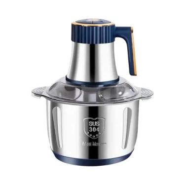 Imagem de Moedor De Carne Automático De Aço Inoxidável De Grande Capacidade 5L, 