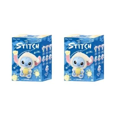 Imagem de Boneco De Pelúcia Fofo Disney Stitch, Caixa Surpresa, Pingente De Vini