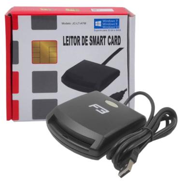 Imagem de Leitor De Cartão 15 Em 1 Usb 2.0 Preto F3 JC-LT-ATM