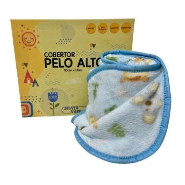 Imagem de Cobertor Bebê Pelo Antialérgico Jolitex Enxoval Quentinho - Mundo dos 