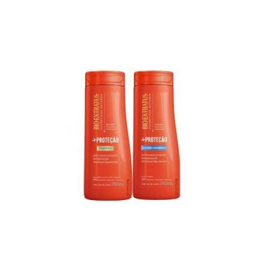 Imagem de Kit shampoo, condicionador - bio extratus +proteção