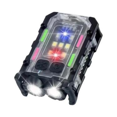 Imagem de Lanterna LED Mini USB Recarregável Portátil Com Ímã Na Base Super Bril