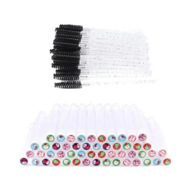 Imagem de Tubos Reutilizáveis Para Escovas De Cílios De Natal Com Varinhas De Rí