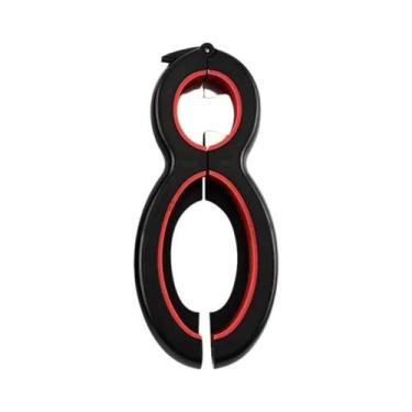 Imagem de Abridor De Potes Multifuncional 6 Em 1 E Abridor De Garrafas 4 Em 1 Co