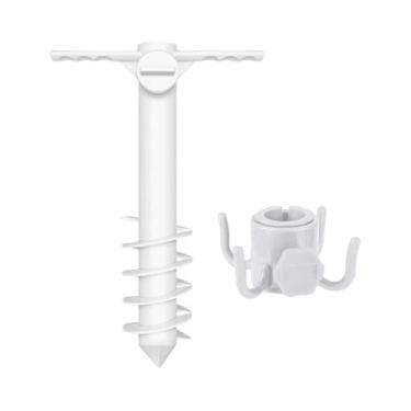 Imagem de Suporte De Guarda-Sol De Praia À Prova De Vento 3/5 Com Âncora Espiral