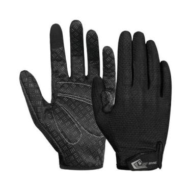 Imagem de Luvas De Ciclismo MTB De Dedo Inteiro Para Verão Com Tela Sensível Ao 