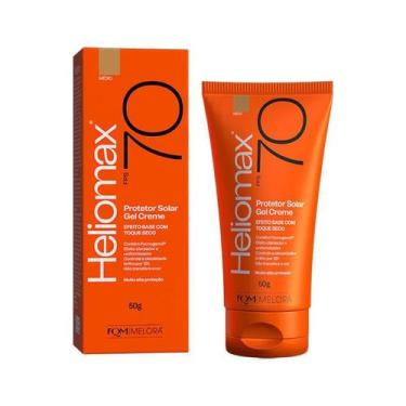 Imagem de Protetor Solar Facial Heliomax FPS70 Cor Médio Gel Creme 50g