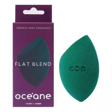 Imagem de Oceane esponja de maquiagem./verde - flat blend