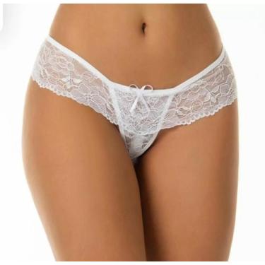 Imagem de Calcinha Tailandesa Com Pérolas - Fanáticos Por Cintas, G, Branco