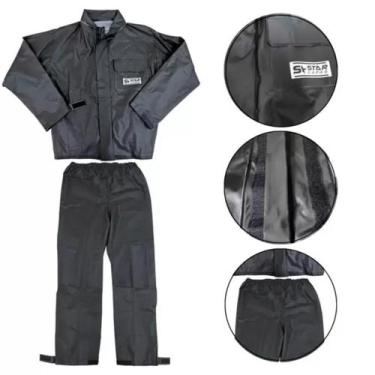 Imagem de Capa De Chuva Star Sem Capuz Luxo, m