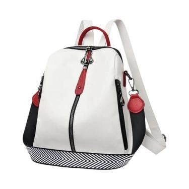 Imagem de Mochila De Moda Feminina De Grande Capacidade Em Couro Macio, Bolsa De