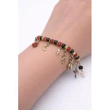 Imagem de Pulseira Pomba Gira Maria Padilha  Amor  Sedução  Proteção Espiritual 