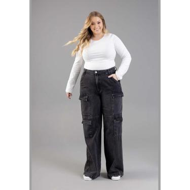 Imagem de Blusa Básica Manga Longa Feminina em Cotton Just Basic-Feminino