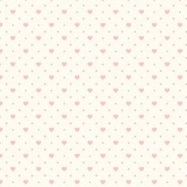 Imagem de Papel Parede Adesivo Amarelo Corações Vermelhos Decorativo