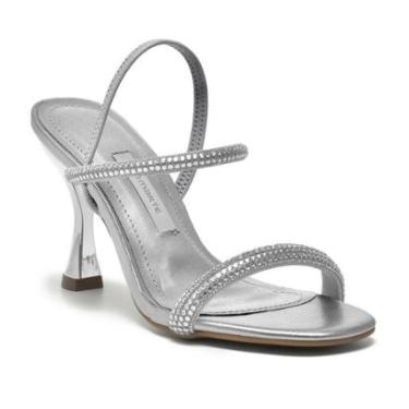 Imagem de Sandália Via Marte Salto Alto Strass Feminina-Feminino