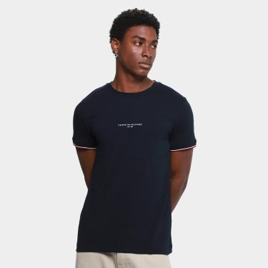 Imagem de Camiseta Tommy Hilfiger Tipped Masculina-Masculino