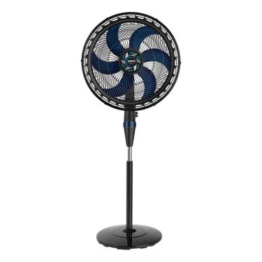 Imagem de Ventilador Coluna Preto Azul 50cm 127v Turbo - Arno