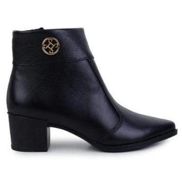 Imagem de Bota Feminina Pegada Couro Frontier Preto - 280512-05-Feminino