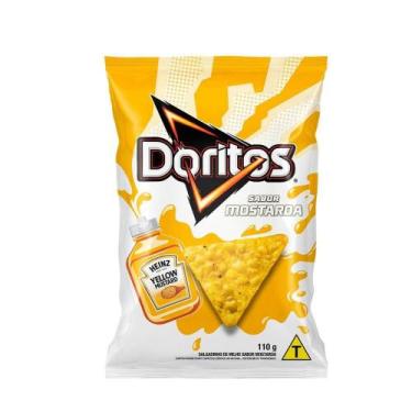 Imagem de Salgadinho Doritos Mostarda - 110g, 110g, Mostarda