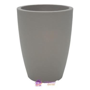 Imagem de Vaso Tramontina Thai em Polietileno Concreto 67 cm
